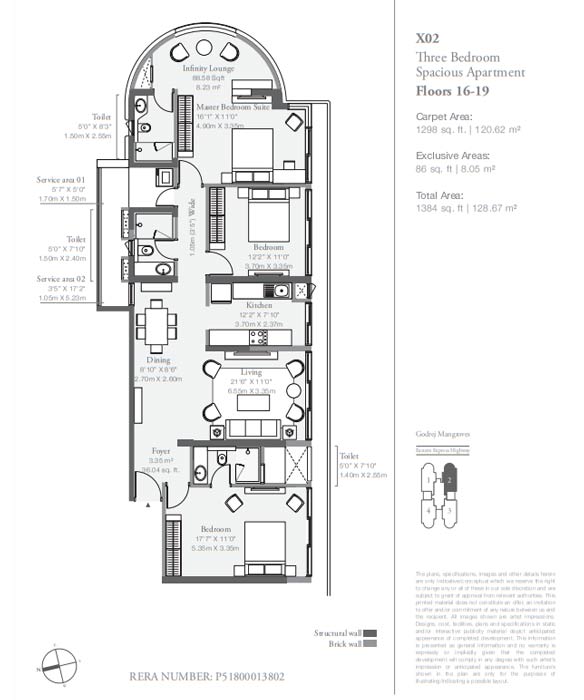 Godrej Platinum Spacious 2, 3 & 4 BHK Apartments In